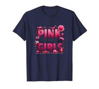 Pink Is Not Just For Girls Pink Boys Dinosaur Soccer Fun Camiseta, Hombre, Azul Marino, 3XL