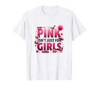 Pink Is Not Just For Girls Pink Boys Dinosaur Soccer Fun Camiseta, Hombre, Blanco, 3XL