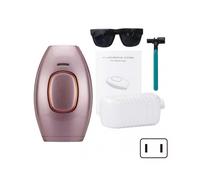 (Pink)Laser Hair Removal IPL Laser Hair Removal at Home 5 Levels Adjustment Painless Device for Legs Armpits Bikini