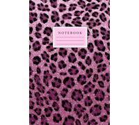 Pink Leopard print A5 Notebook, Journal, 500 pages