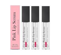 Pink Lip Serum and Color Changing Gloss With Plumping Oil, Hydrating Stain for Gorgeous Glow
