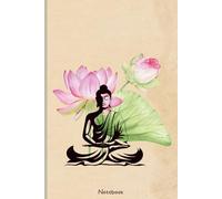 Pink Lotus Buddha Journal: A 6×9 Lined Notebook for Mindfulness, Meditation, and Spiritual Reflection: Featuring a serene Buddha with blooming pink ... Dharma notes, and inner peace writing