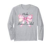 Pink Make Heaven Crowded Women Christian Jesus Love in Faith Manga Larga