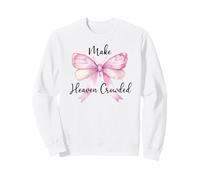 Pink Make Heaven Crowded Women Christian Jesus Love in Faith Sudadera