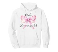 Pink Make Heaven Crowded Women Christian Jesus Love in Faith Sudadera con Capucha