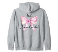 Pink Make Heaven Crowded Women Christian Jesus Love in Faith Sudadera con Capucha