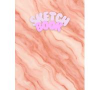 Pink Marble Sketchbook - Rose Gold Aesthetic Design: Large 8.5×11 Sketch Book for Drawing, Doodling & Creative Ideas