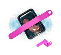 (Pink)Meat Thawing Belt, Extra Long Silicone Thawing Belts for Frozen Meat