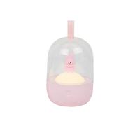 (Pink) New Upgraded Touch Bedside Table Lamp - Modern Small Lamp for Bedroom Living Room Nightstand, Portable Desk Lamp