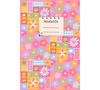 Pink Notebook with floral patchwork patterns,120 lined (ruled) pages, 6 x 9 inches: For Important Notes, To-Do Lists, Gratitude Journal, Things to Remember, Bible Quotes, Study