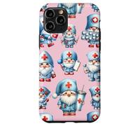 Pink Nurse Accessories For Women Cute Pattern Nursing GNOME Carcasa para iPhone 11 Pro