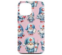 Pink Nurse Accessories For Women Cute Pattern Nursing GNOME Carcasa para iPhone 13 Pro MAX