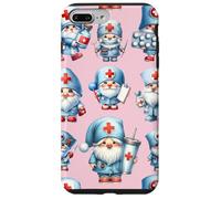 Pink Nurse Accessories For Women Cute Pattern Nursing GNOME Carcasa para iPhone 7 Plus/8 Plus