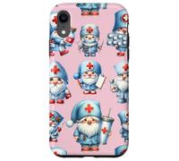 Pink Nurse Accessories For Women Cute Pattern Nursing GNOME Carcasa para iPhone XR