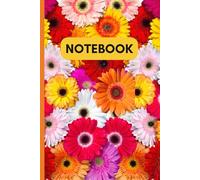 Pink & Orange Floral Notebook for Women: Cute Girly Flower Journal, Aesthetic Pretty Notebook for Notes, School, Work, Diary Writing | Soft Cover, ... Planning, Self-Care, Gratitude & Writing