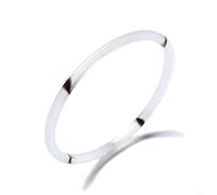 Pink Palm Pulseras de jade para mujer, brazalete de calcedonia natural, pequeño y simple, joyería, con caja de joyería, 54-58 mm (54 mm)