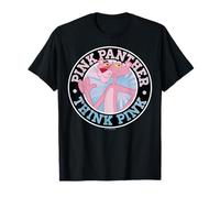 Pink Panther Think Pink Circle Retrait Camiseta