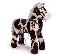 Pink Papaya Caballo de Juego Felix, Caballo para Niños 60 cm Caballo de Peluche, Caballo de Juguete Sentarse, con Distintos Sonidos