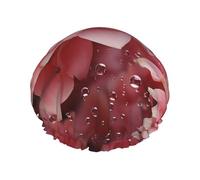 Pink Petals - Gorro de ducha de doble capa para mujer, reutilizable, adecuado para baño de spa