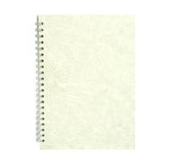 Pink Pig Posh Silk - Cuaderno de muestras (A4, formato vertical), color marfil