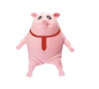 Pink Pig Stress Relief, Pig Stress Toy, Cute Pig Anti Stress Toy,Squishy Stress Relief Toys Adults, Pink Novelty Cute Pig Toy,Anger Relief Squeeze Toys, Farm Animal Fidget Toy For Kids, Adults
