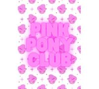 Pink Pony Club notebook: A4 notebook for Girls, Teens and Horse Lovers - 120 pages, lined