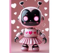 Pink Robot School Notebook for Kids, Teens and Women: Cute pink robot themed notebook to inspire creativity, learning and positivity at school or home