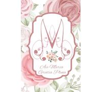 Pink Rose Ave Maria Journal: Notebook for Prayer, Bible Study, Mass, Adoration, or Personal Notes - 5.5" x 8.5" - 150 Lined Pages