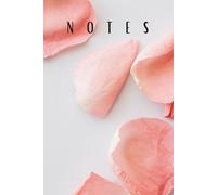 Pink Rose Petal Composition Notebook: Aesthetic Lined Journal, 120 College Ruled Pages, 6x9 inches, Cute Pink Matte Notebook for School, Office, and Gratitude