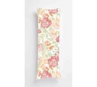 Pink Roses Body Pillow Case Cover 50x150cm, Long Backrest Cushion Pillow Protector with Zipper, Decorative Bedding Pillowcase, Soft Body Pillow Cover for Couch Bedroom Spring
