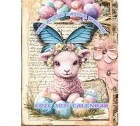 Pink Rustic Easter Whimsy: Cozy 2025 Calendar