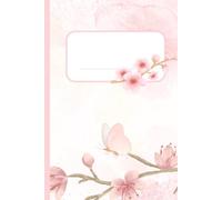 Pink Sakura Flower Journal: Aesthetic Lined Notebook for Writing, Journaling, Notes, School, Work, and Everyday Thoughts | 120 Pages
