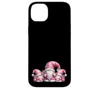 Pink Santa Gnomes In Christmas Family Outfits For Xmas Carcasa para iPhone 14 Plus