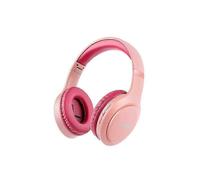 (Pink) Siindoo JH-919 Wireless Bluetooth Headphones Pink&Blue Foldable Ste...