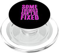 Pink Some Things Stay Broke Pink Graphic PopSockets PopGrip para MagSafe