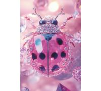Pink Sparkling Diamond Journal for Women and Girls: 6 x 9 Wide Lined Pages: The Daily Sparkle Series