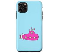 Pink Submarine Dive Nautical Sumergible Marine Sea Crew Carcasa para iPhone 11 Pro MAX