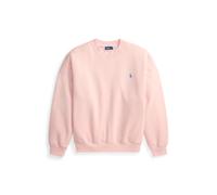 Pink Sudadera de felpa con cuello redondo XS
