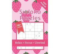 Pink Sudoku Puzzle Book: Pink Sudoku Puzzle Book | Help Calm the Mind, Relax, and Focus | 6x9 Inches, 110 Pages | 50+ Puzzles | Solutions Included | Great Gift