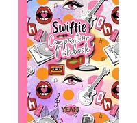 Pink Swift Composition Notebook: Taylor Inspired Wide Ruled Composition Notebook | Perfect for Fans, Students, and Creative Minds: | 110 Pages | 7.5 x ... Design for Music Lovers, Women, and Writers