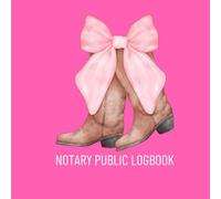 PINK Texas Notary Journal Logbook - 8x8 Professional Notary Public Record Book, Privacy-Preserving Design, Skipped Page Format for Confidential Entries, Sturdy Binding, 200 Entries