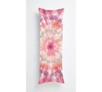 Pink Tie-Dye Body Pillow Case Cover 50x150cm, Long Backrest Cushion Pillow Protector with Zipper, Decorative Bedding Pillowcase, Soft Body Pillow Cover for Couch Bedroom Minimalist