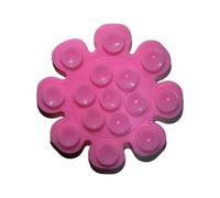(Pink) Universal Silicone Suction Cup Phone Mount Mini Suction Sticker Mount