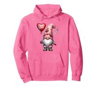 Pink Valentines Day Accessories Love Balloon Cute GNOME Sudadera con Capucha