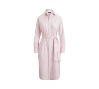 Polo Ralph Lauren Robe-chemise ceinturée en coton Oxford 36 Rosa