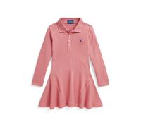 Pink Vestido polo de piqué elástico 3 YRS
