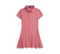 Pink Vestido tipo polo de piqué elástico M