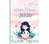 Pink Weekly Planner for Women: Simple & Stylish 80-Page Weekly Organizer for Productivity, Goals, To-Do Lists & Schedule Planning