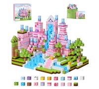 PINKCAT Bloques Construcción Magnéticos 100 Piezas, Construcciones Magneticas Niños Bloques Magnéticos, Juguetes Magnéticos Construcción para Niños y Niñas de 3+ Años