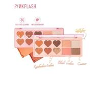 PINKFLASH - Highlighter Blusher Multi Palette - 3 Colors #2 Strawberry Ice